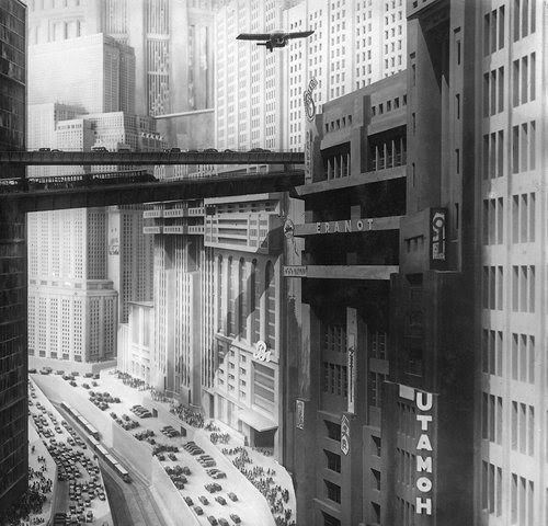 Futuristische Städte in Filmen