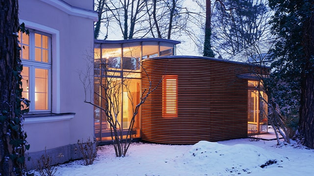 Ein Wintergarten für mehr Platz im Haus