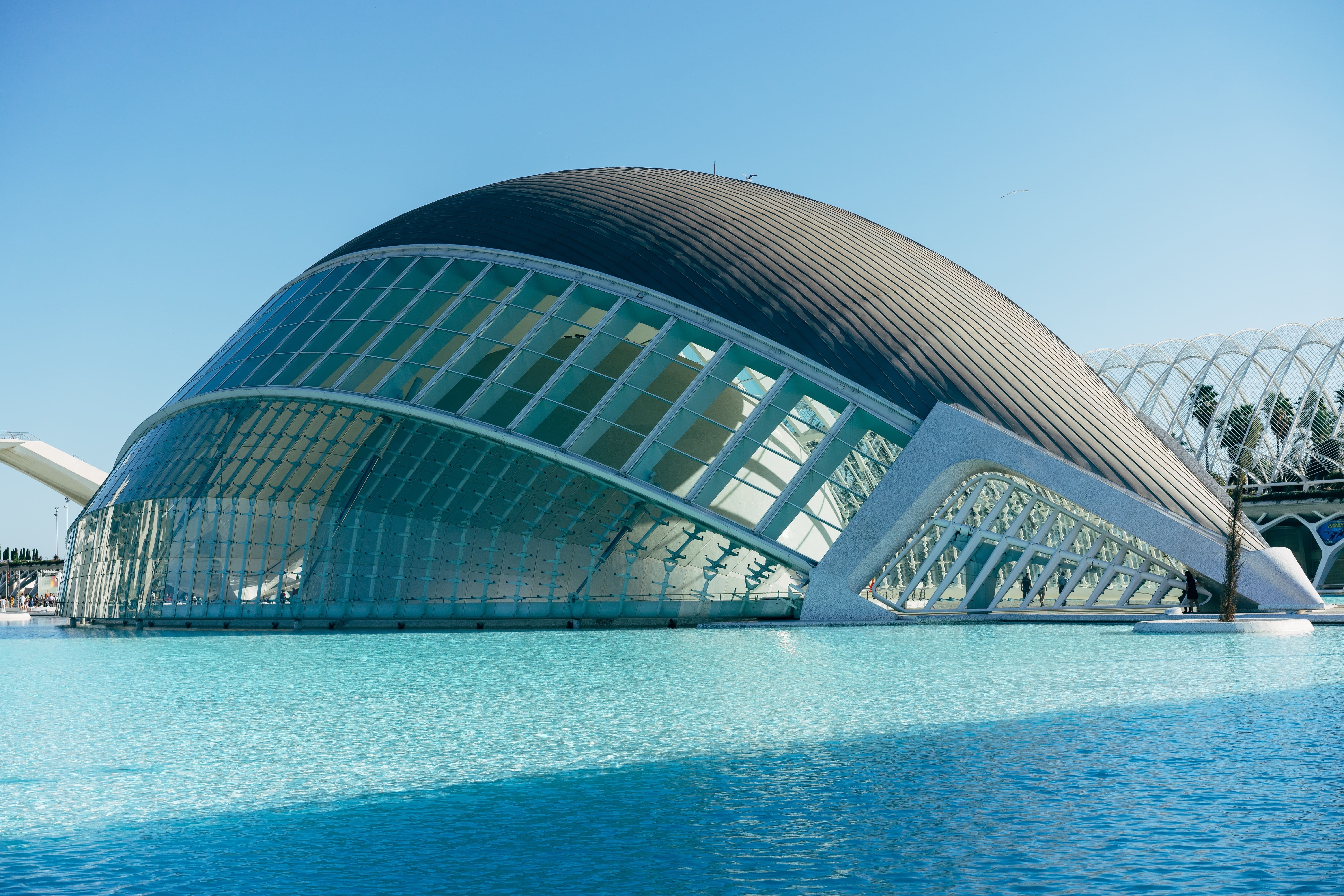 Die Stadt der Künste und der Wissenschaften in Valencia