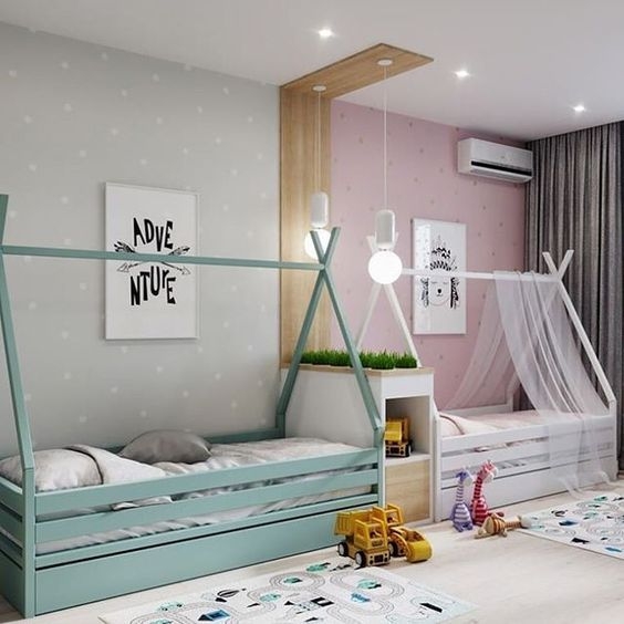 Ein Zimmer für zwei Kinder: Einrichtungsideen