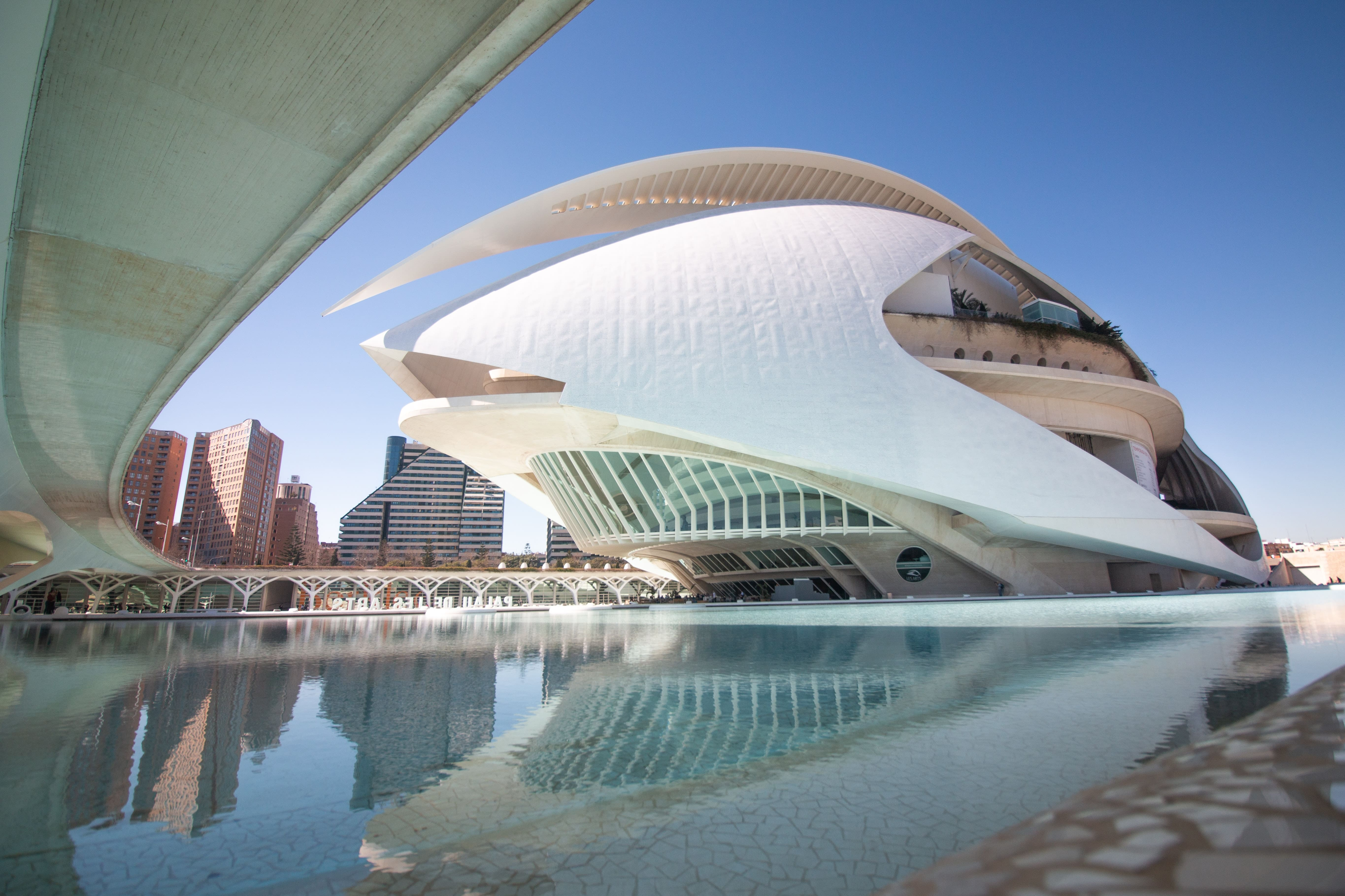 Die Stadt der Künste und der Wissenschaften in Valencia