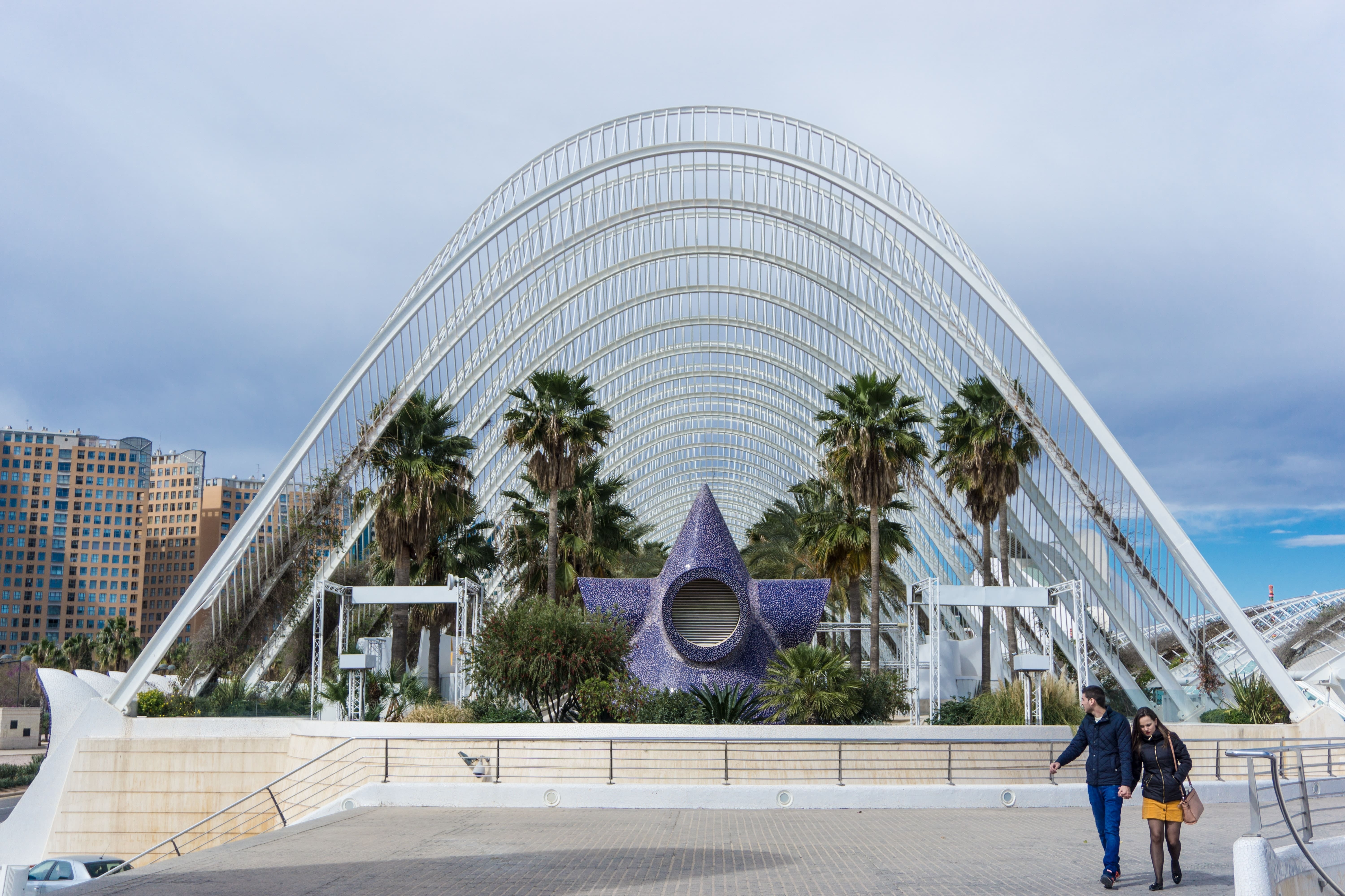 Die Stadt der Künste und der Wissenschaften in Valencia