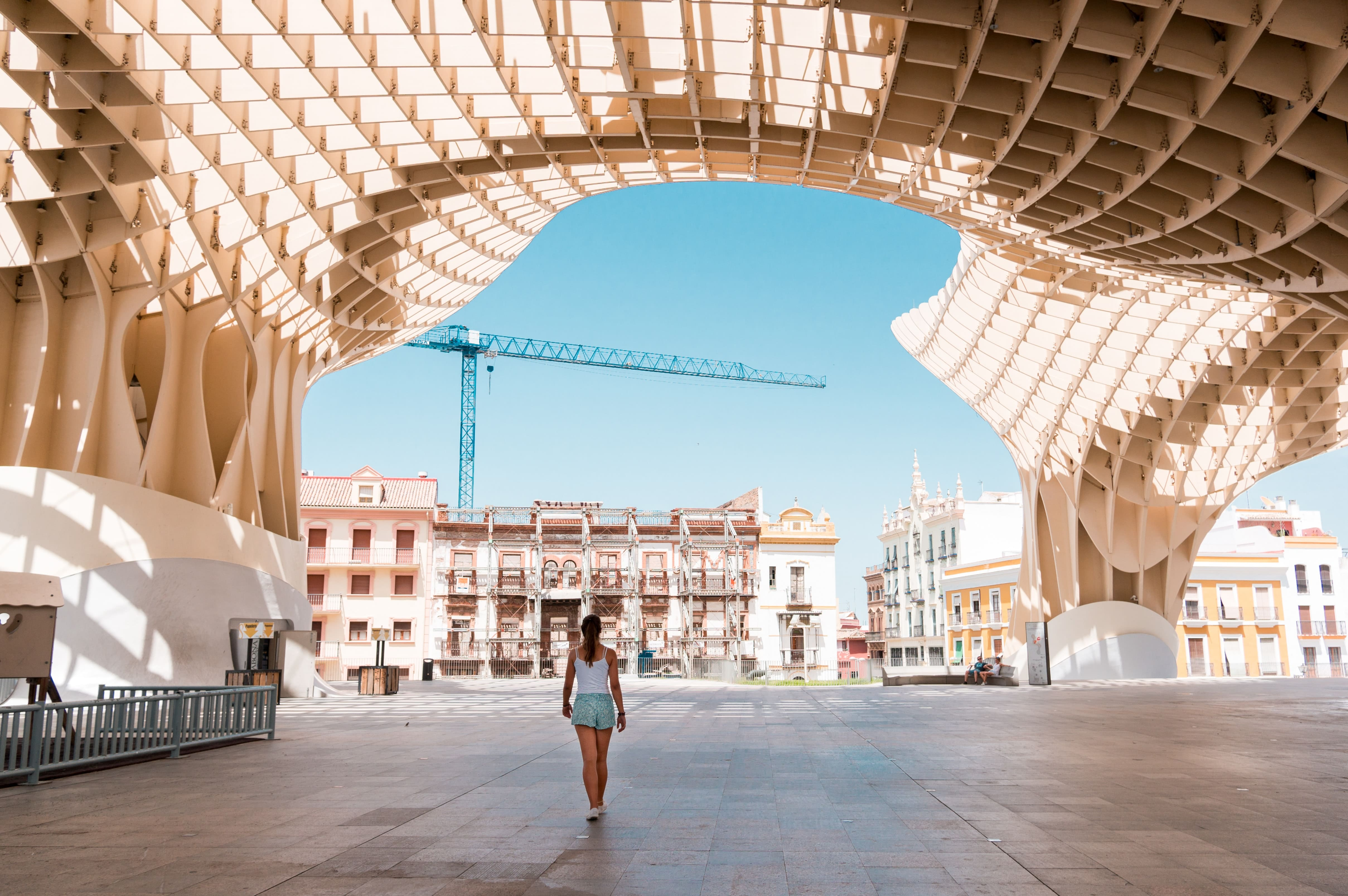 Außergewöhnliche Architektur - Der Metropol Parasol in Sevilla